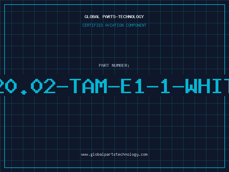 Aviation Part 320.02-TAM-E1-1-WHITE