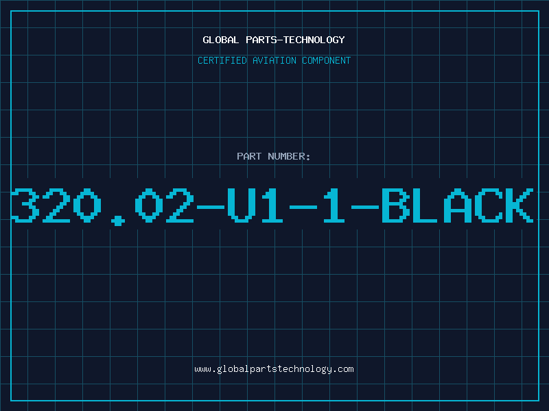 Aviation Part 320.02-U1-1-BLACK