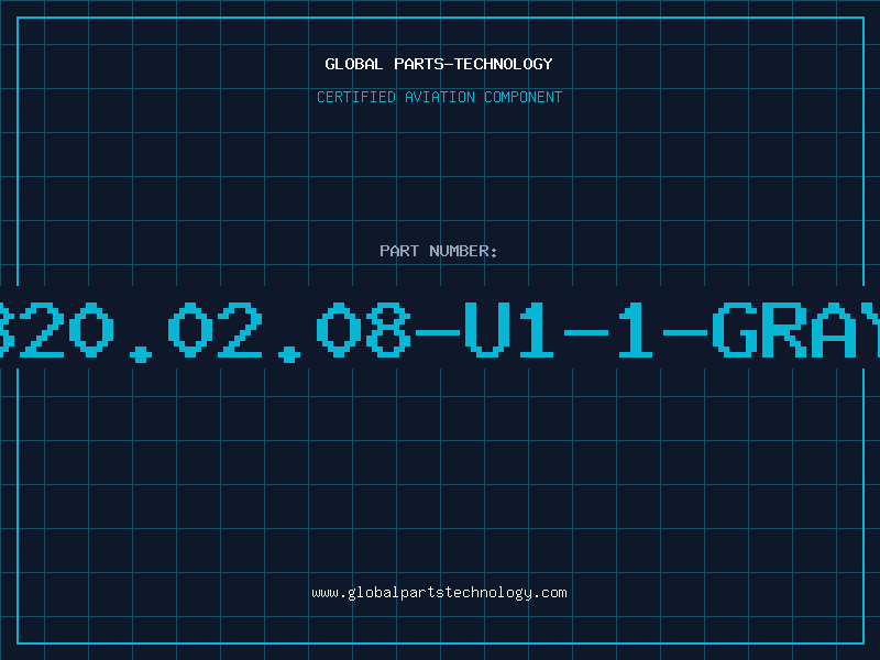 Aviation Part 320.02.08-U1-1-GRAY