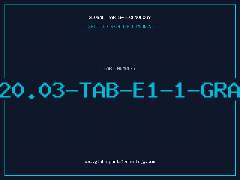 Aviation Part 320.03-TAB-E1-1-GRAY