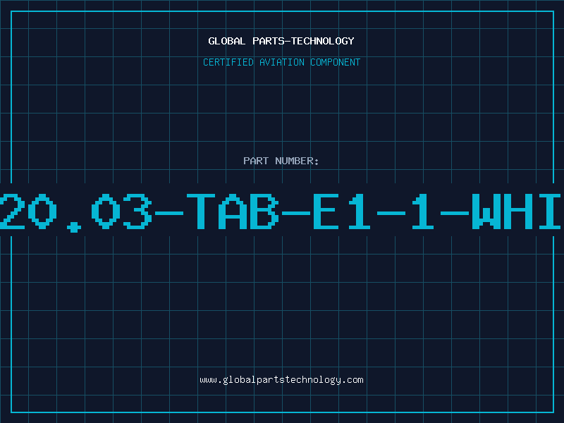Aviation Part 320.03-TAB-E1-1-WHIT