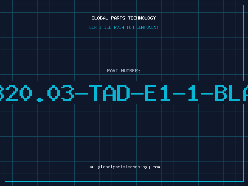 Aviation Part 320.03-TAD-E1-1-BLA
