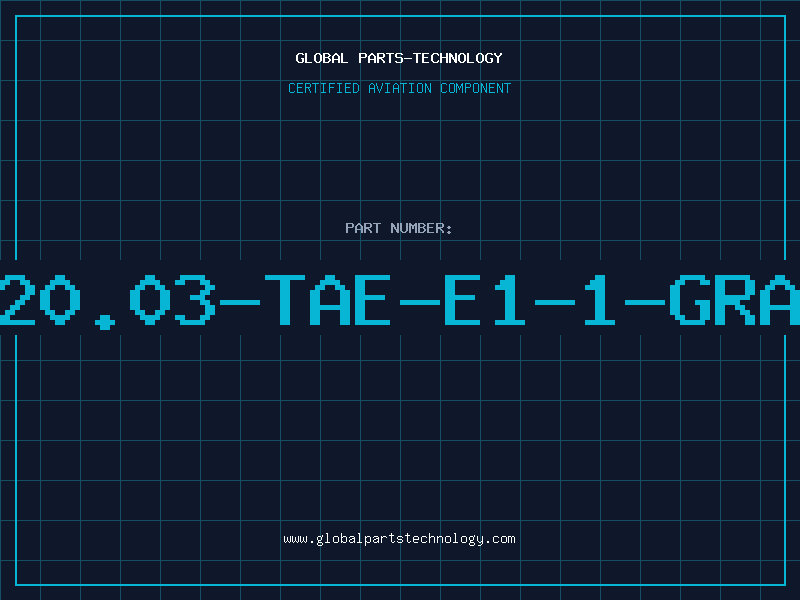 Aviation Part 320.03-TAE-E1-1-GRAY