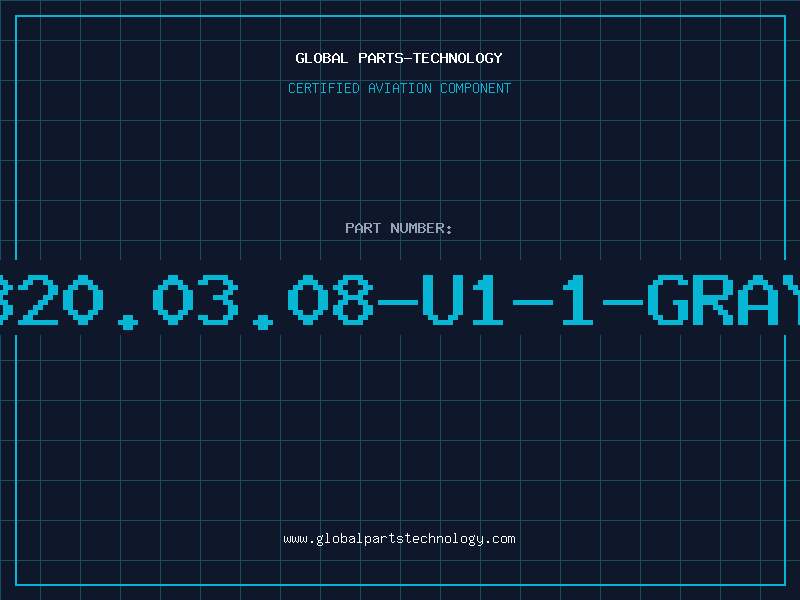 Aviation Part 320.03.08-U1-1-GRAY