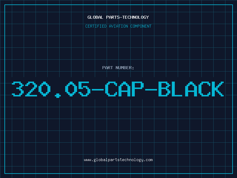Aviation Part 320.05-CAP-BLACK