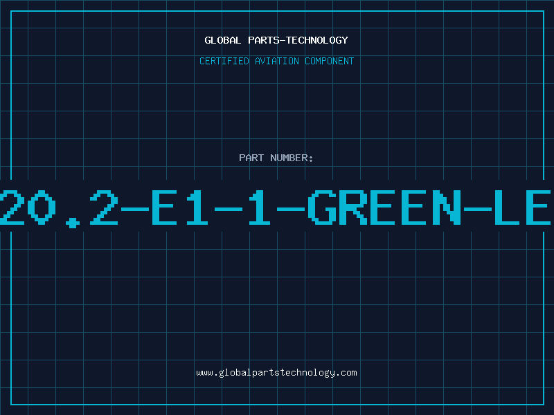 Aviation Part 320.2-E1-1-GREEN-LED