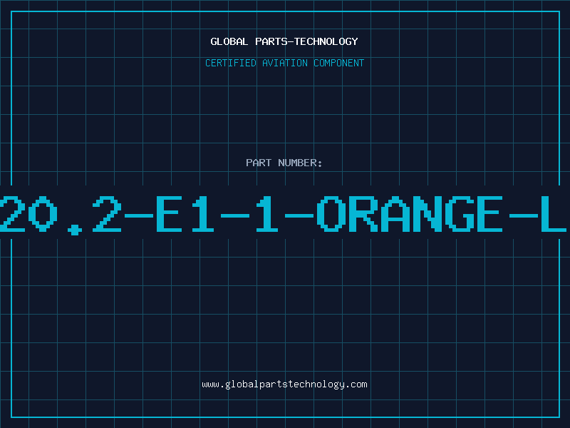 Aviation Part 320.2-E1-1-ORANGE-LE