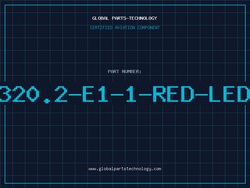 Aviation Part 320.2-E1-1-RED-LED