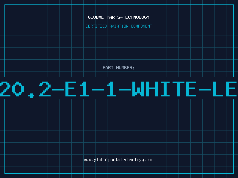 Aviation Part 320.2-E1-1-WHITE-LED