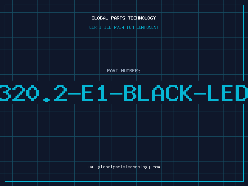 Aviation Part 320.2-E1-BLACK-LED