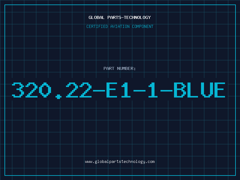 Aviation Part 320.22-E1-1-BLUE