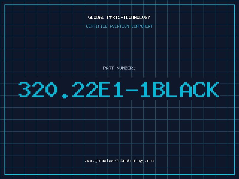 Aviation Part 320.22E1-1BLACK