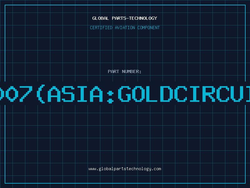 Aviation Part 3200007ASIAGOLDCIRCUITELE