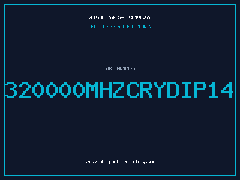 Aviation Part 320000MHZCRYDIP14