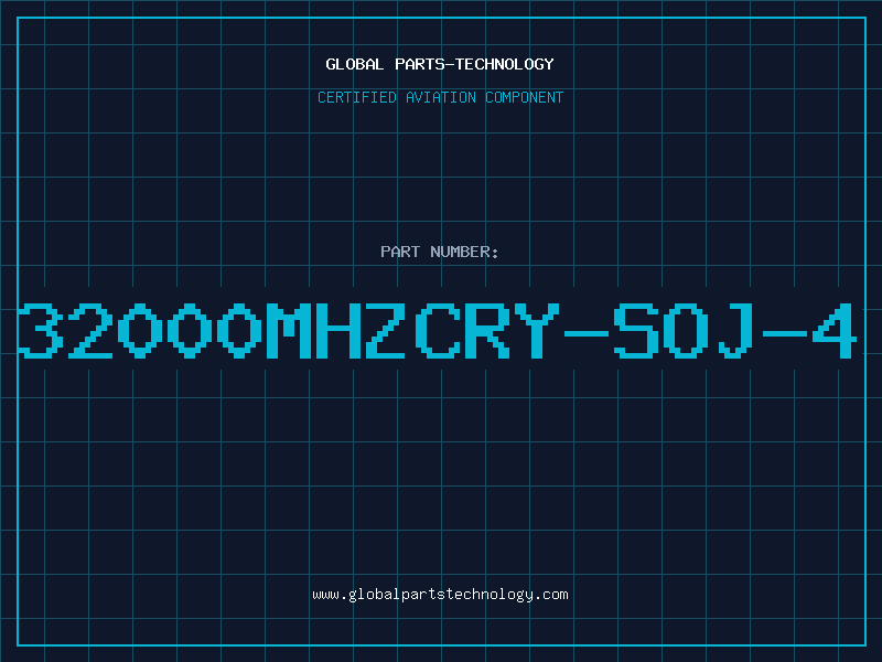 Aviation Part 32000MHZCRY-SOJ-4