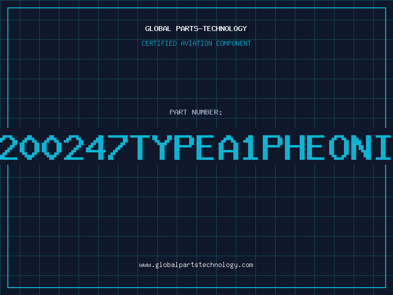 Aviation Part 3200247TYPEA1Pheonix