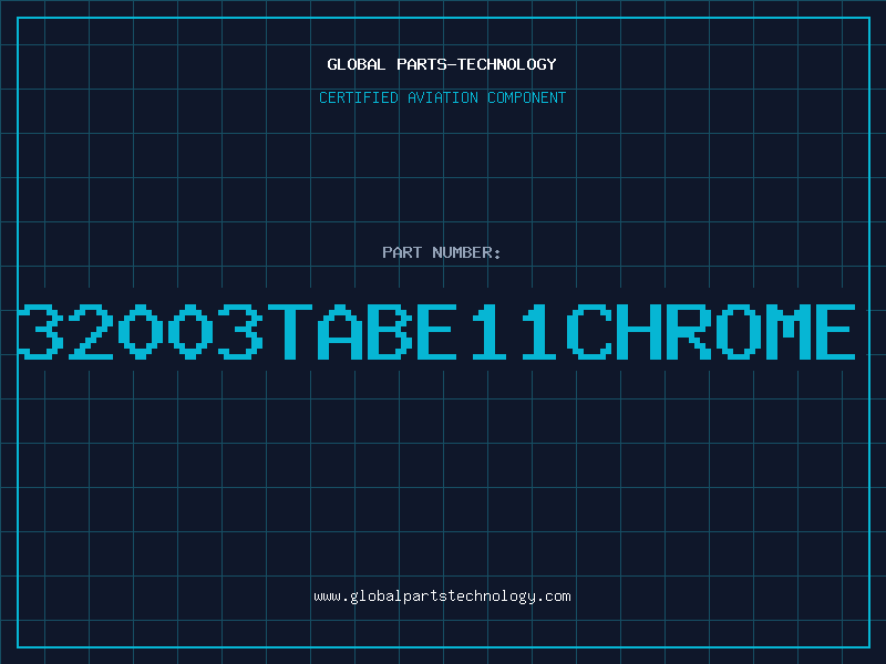 Aviation Part 32003TABE11CHROME