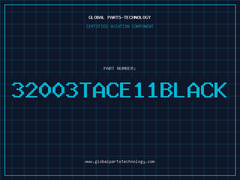 Aviation Part 32003TACE11BLACK
