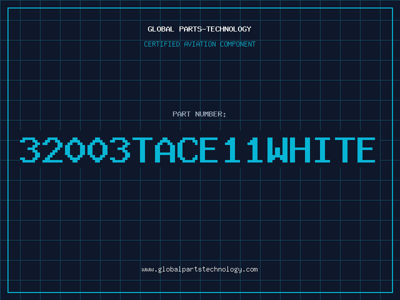 Aviation Part 32003TACE11WHITE