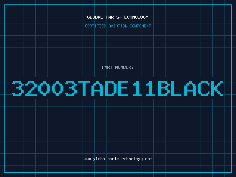 Aviation Part 32003TADE11BLACK