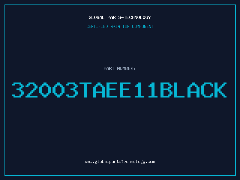 Aviation Part 32003TAEE11BLACK