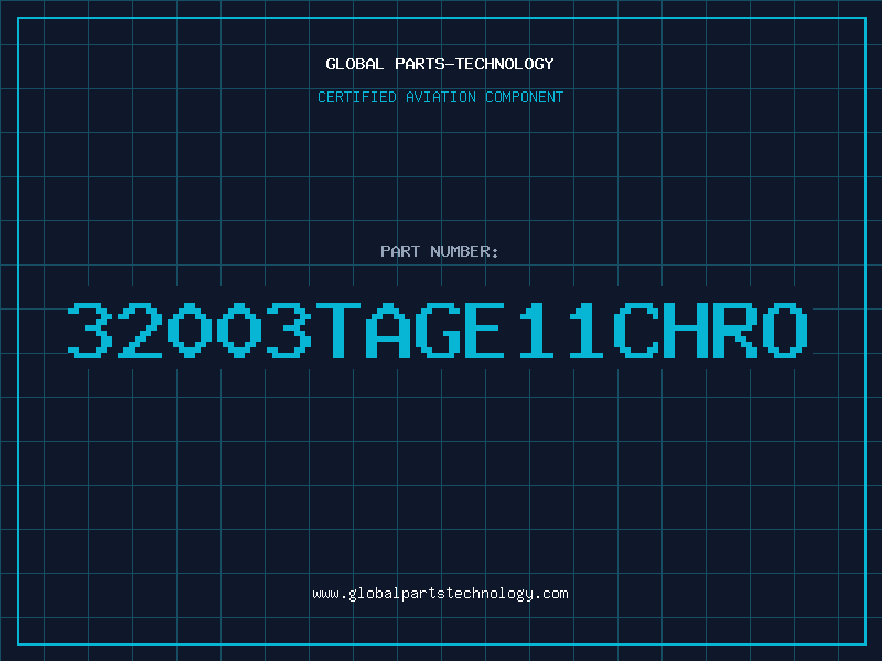 Aviation Part 32003TAGE11CHRO