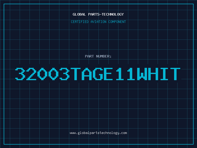 Aviation Part 32003TAGE11WHIT