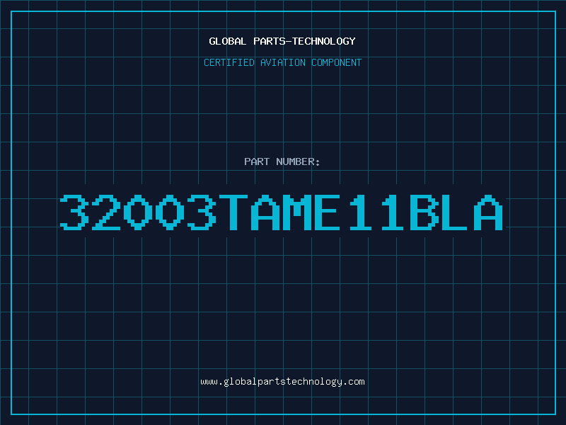 Aviation Part 32003TAME11BLA