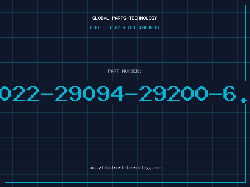 Aviation Part 32022-29094-29200-6.62