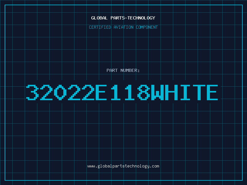 Aviation Part 32022E118WHITE