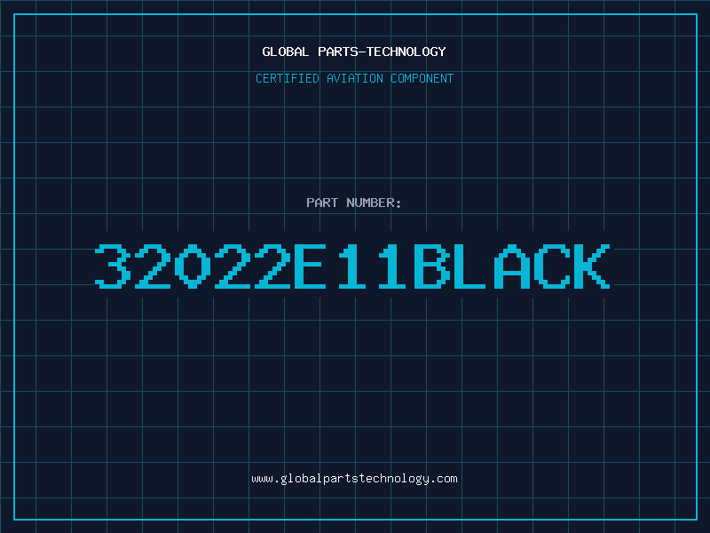 Aviation Part 32022E11BLACK