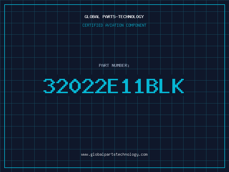 Aviation Part 32022E11BLK