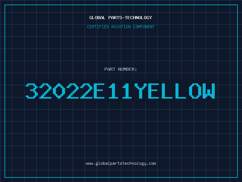 Aviation Part 32022E11YELLOW