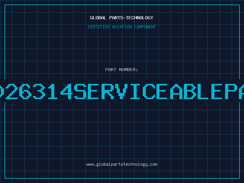 Aviation Part 32026314serviceablepart