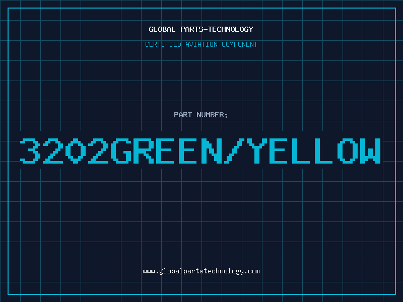 Aviation Part 3202GREEN/YELLOW