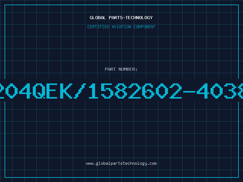 Aviation Part 3204QEK/1582602-40384