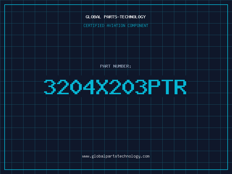 Aviation Part 3204X203PTR