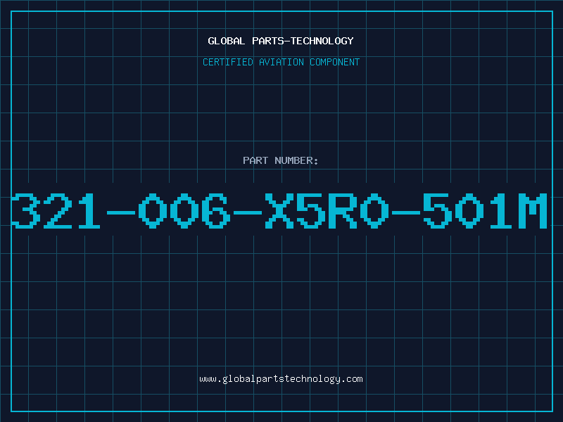 Aviation Part 321-006-X5R0-501M