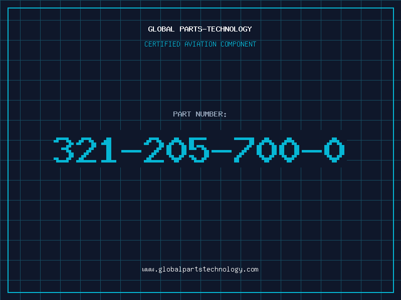 Aviation Part 321-205-700-0