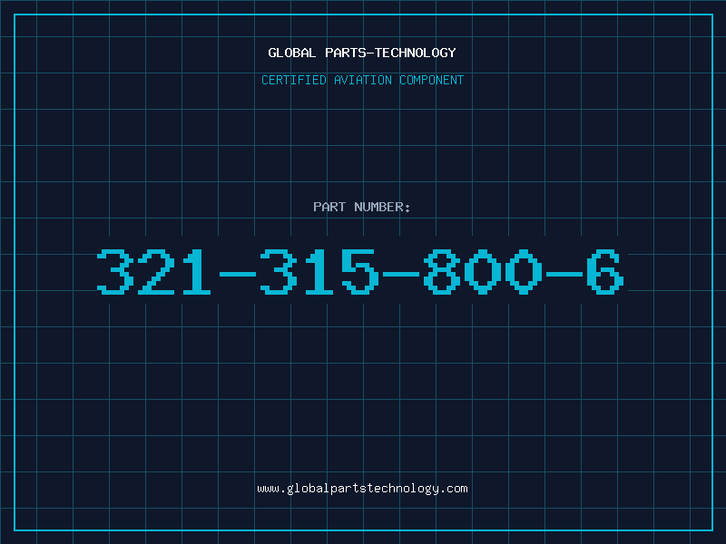 Aviation Part 321-315-800-6