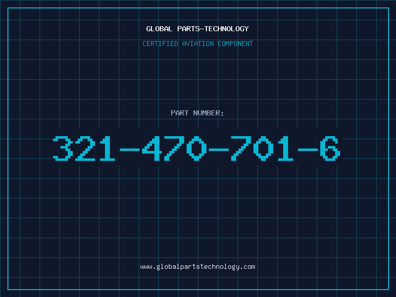 Aviation Part 321-470-701-6