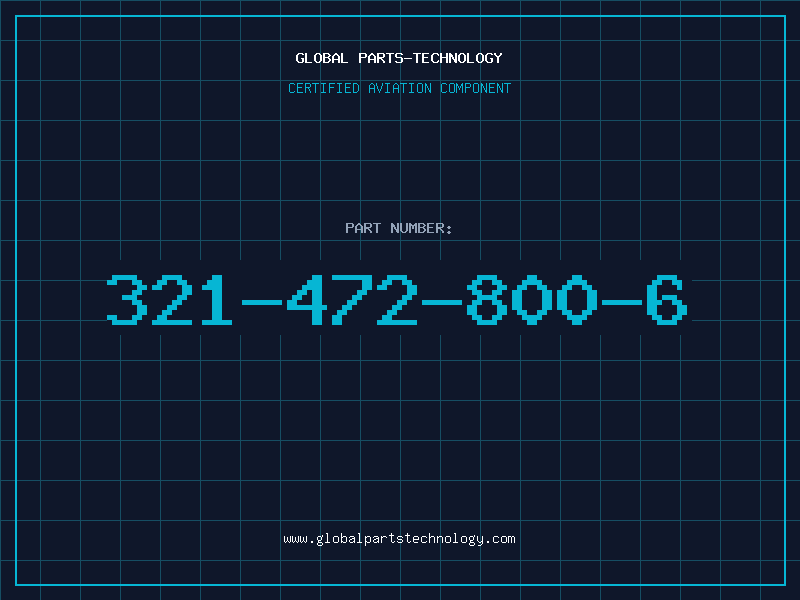 Aviation Part 321-472-800-6