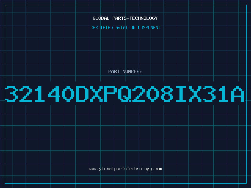 Aviation Part 32140DXPQ208IX31A