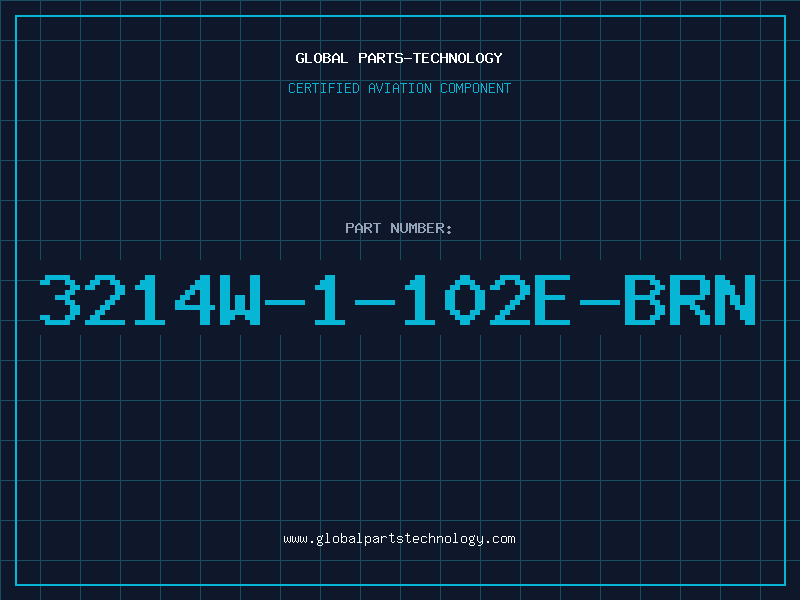 Aviation Part 3214W-1-102E-BRN