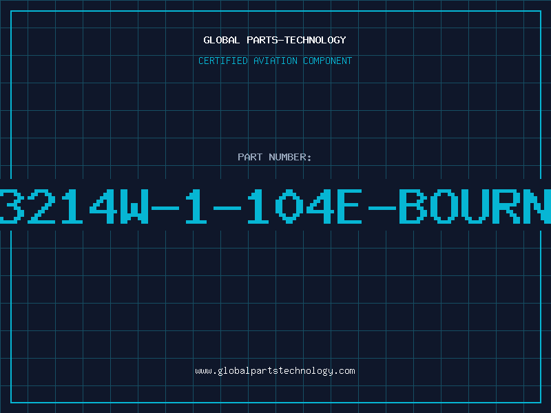 Aviation Part 3214W-1-104E-BOURN
