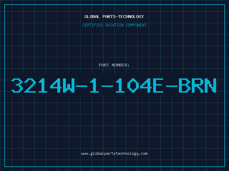 Aviation Part 3214W-1-104E-BRN
