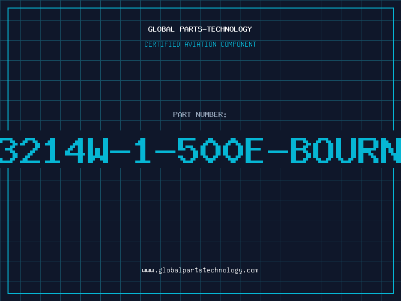 Aviation Part 3214W-1-500E-BOURN