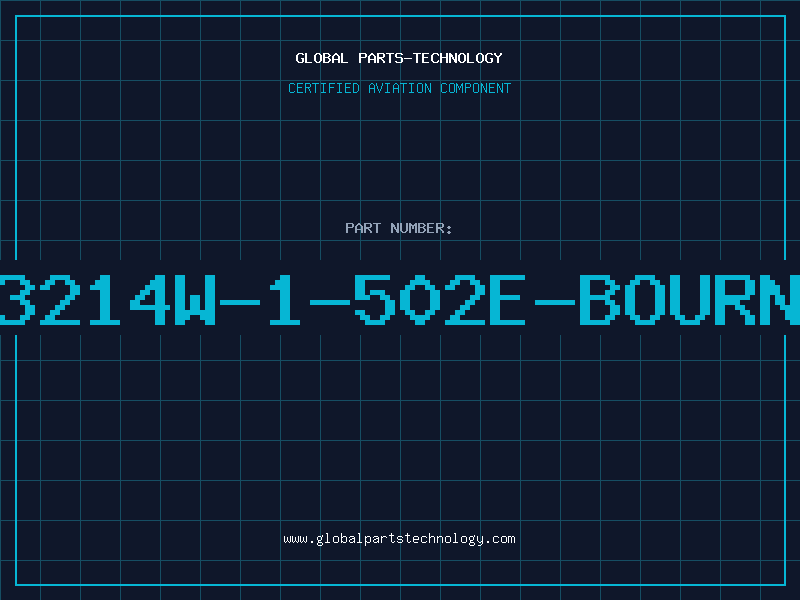 Aviation Part 3214W-1-502E-BOURN