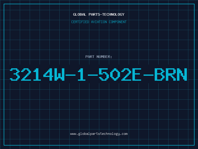 Aviation Part 3214W-1-502E-BRN