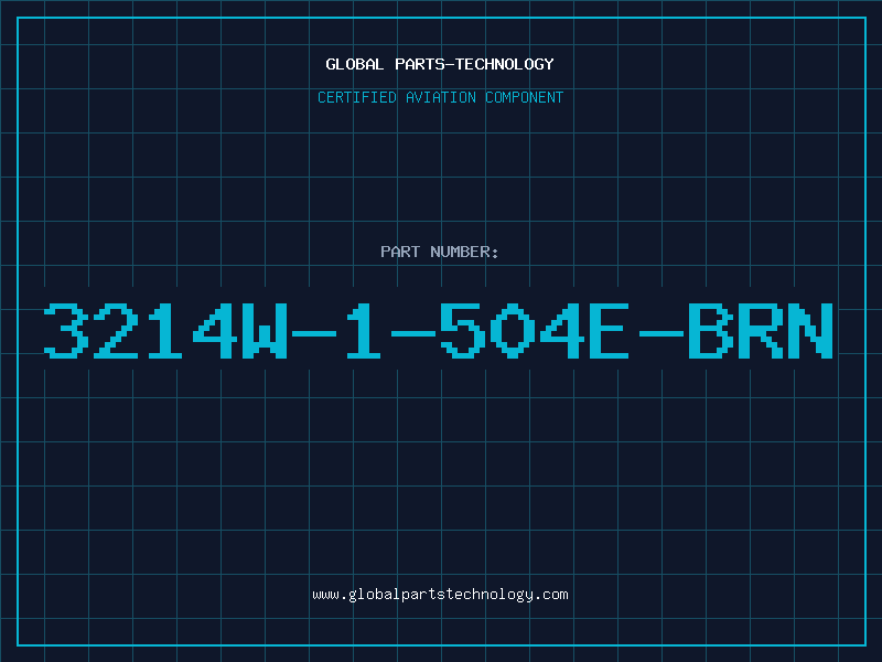 Aviation Part 3214W-1-504E-BRN